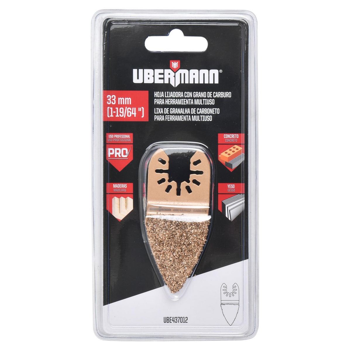 UBERMANN - Hoja delta ceramica 33 mm