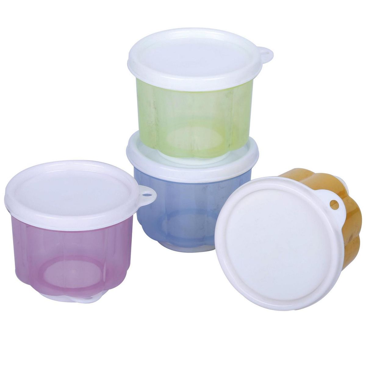CASA BONITA - Set de 4 Moldes para Jalea Casa Bonita Colores Variados Individuales