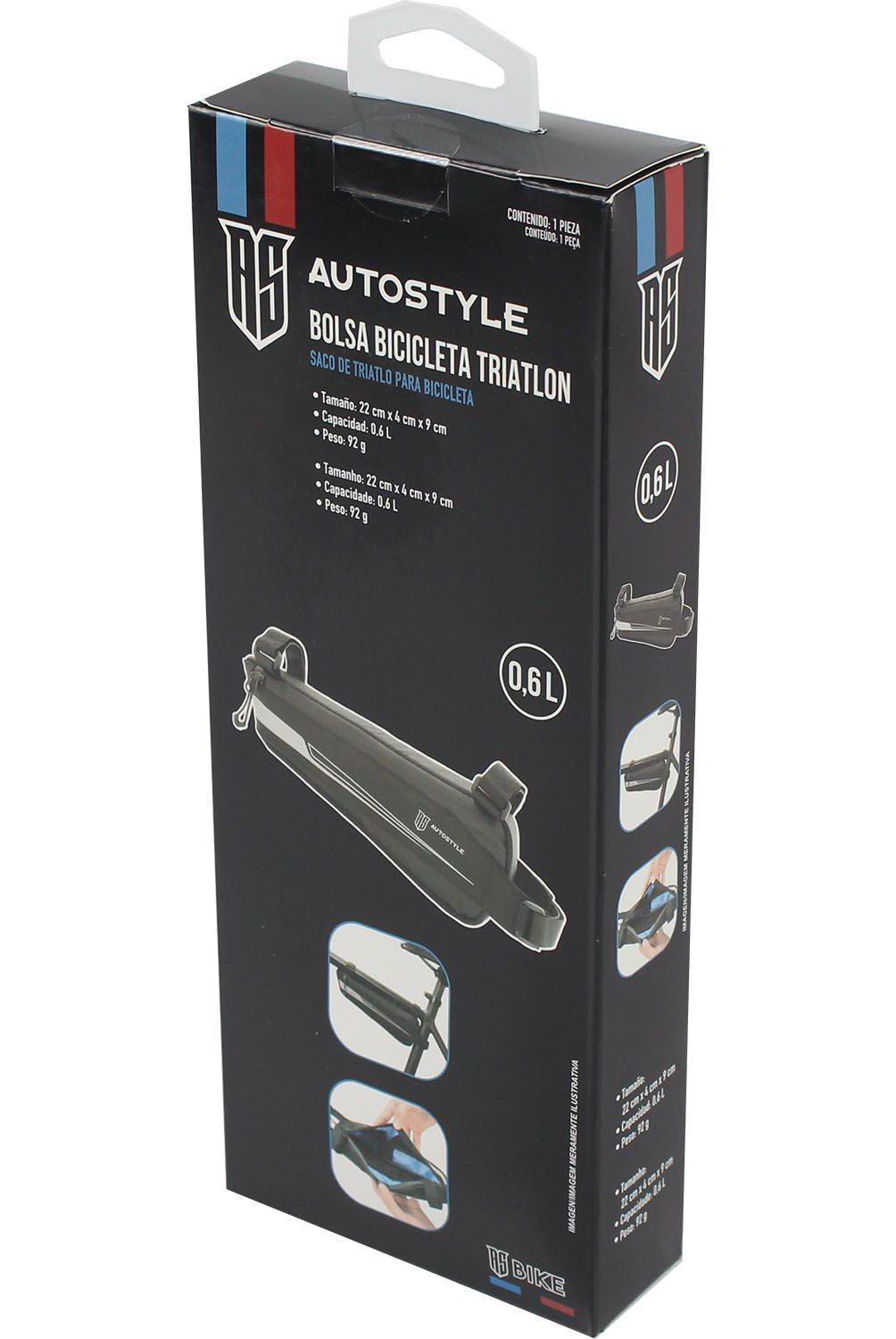 AUTOSTYLE - Bolso de tubo bicicleta