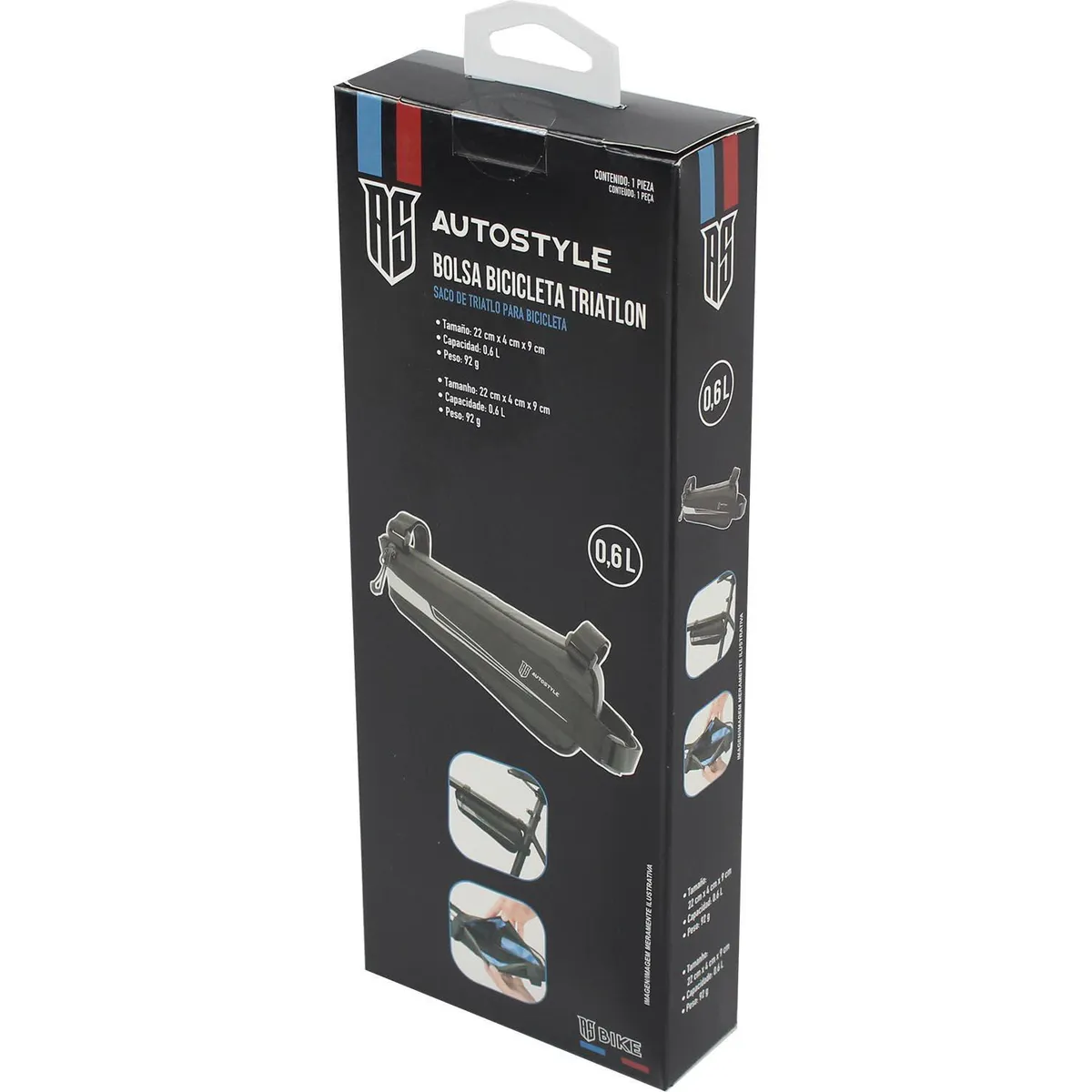 AUTOSTYLE - Bolso de tubo bicicleta