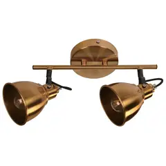GENERAL LIGHTING - Barra bronce 2 luces