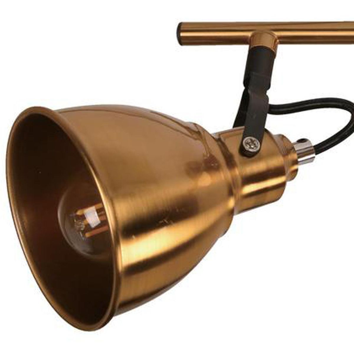 GENERAL LIGHTING - Barra Led 3 Luces Metal Cobre