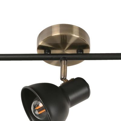 Imagen 2 del producto Barra Led 2 Luces Metal Negro