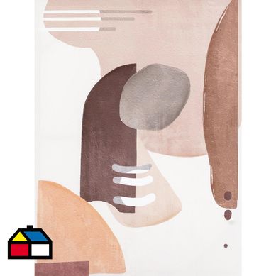 Canvas abstract terra 2 80x60 cm.
