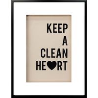 Cuadro Hearts 33x43 cm