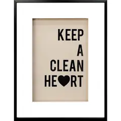 HOMY - Cuadro Hearts 33x43 cm