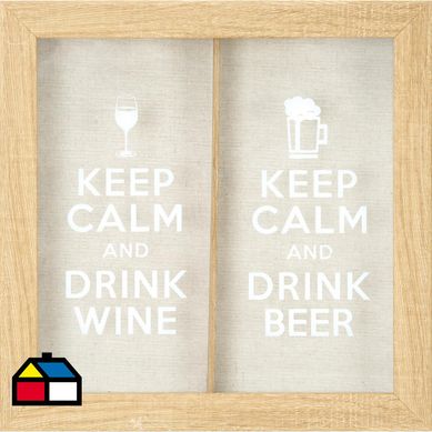 Cuadro cork keep 29x29 cm
