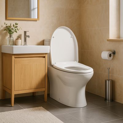 Imagen 2 del producto Sanitario One piece a Piso 30,5 cm 4.8 Litros O60701001 Blanco