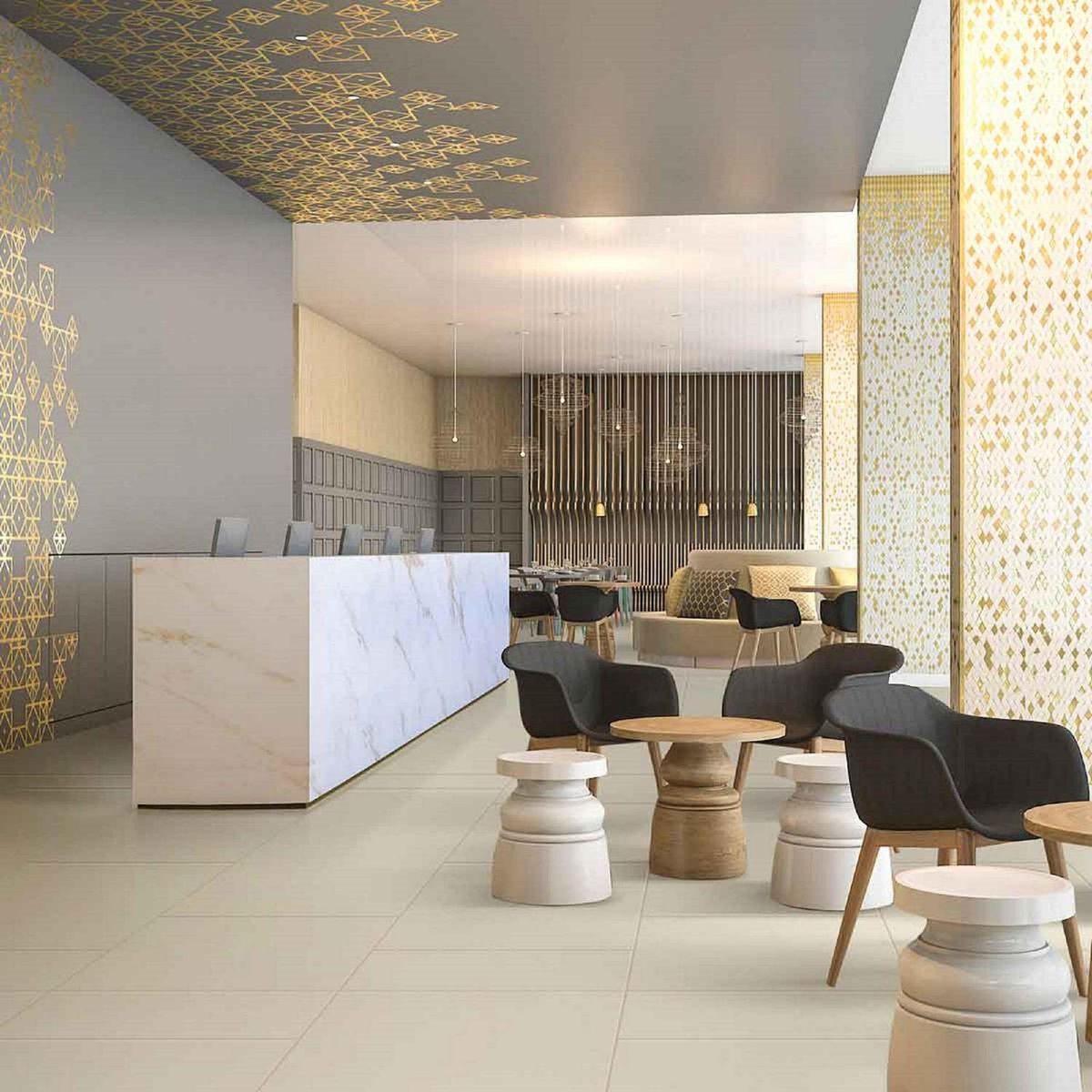 CORONA - Gres 28,3x56,6 atl marfil 1,6m2