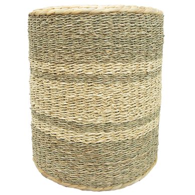 Pouf redonde natural 40x40x45 cm