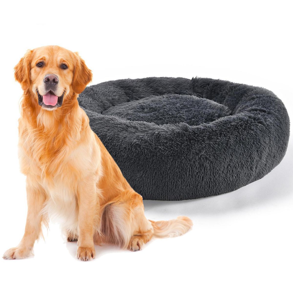 PETIZOOS - Cama para Perro 20x58x58 cm Gris
