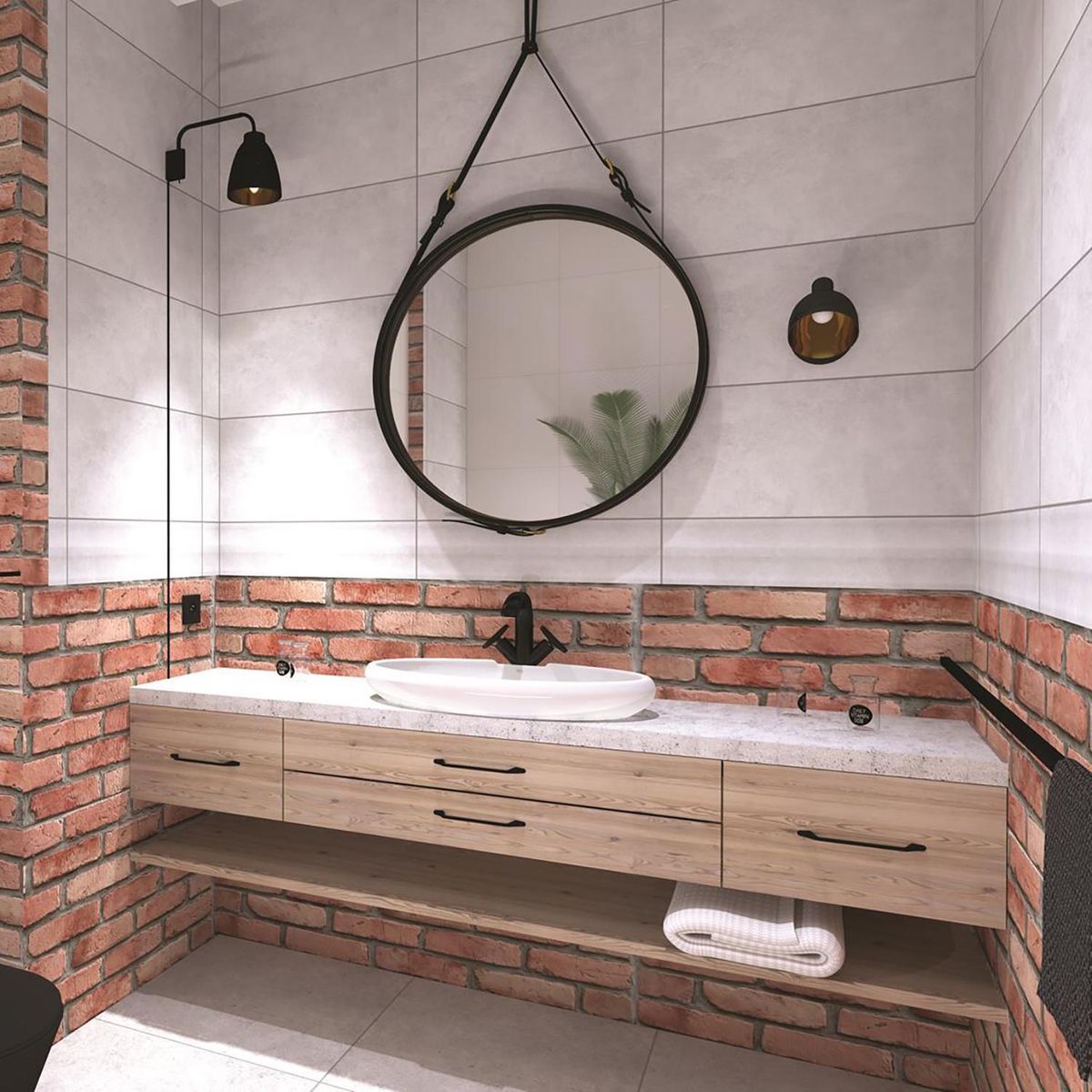 FIXSER - Asa 160 mm zamak negro mate uu58