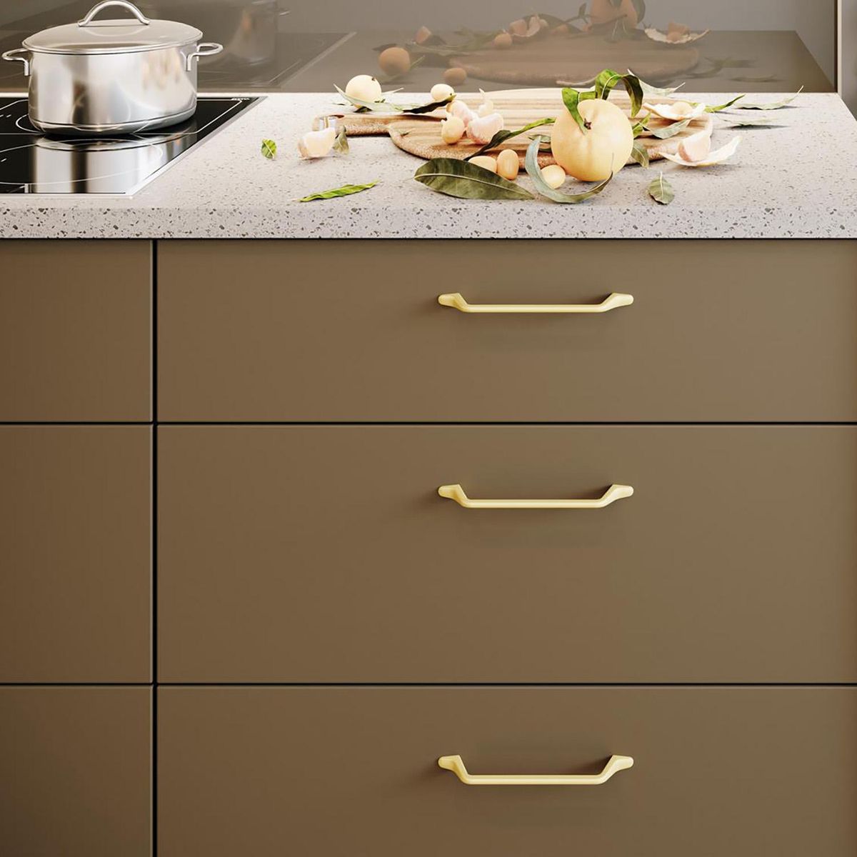 FIXSER - Asa 160 mm zamak oro mate uu58