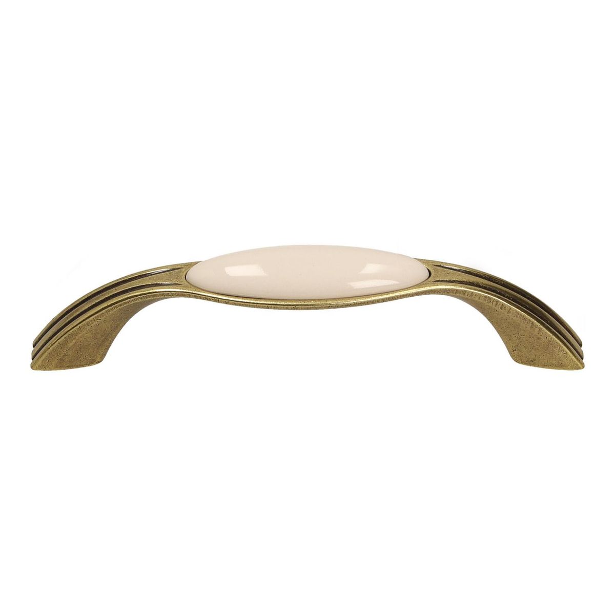 FIXSER - Asa 96mm zamak porcelana cuero viejo bg