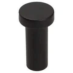 FIXSER - Colgador-Pomo 16 mm wp01 Negro mate