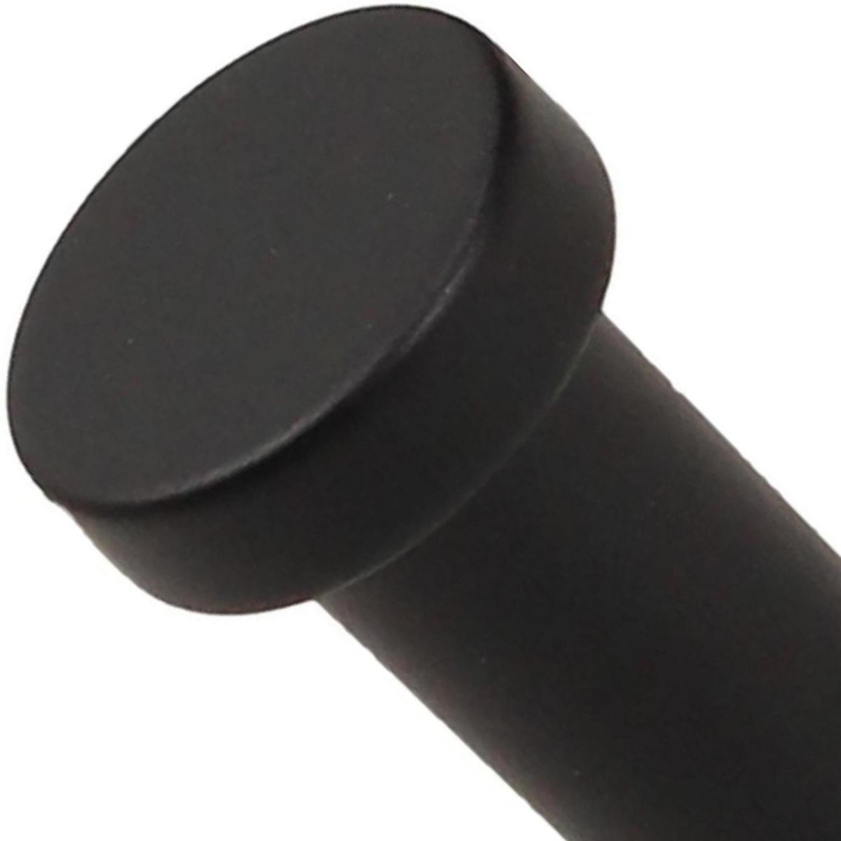 FIXSER - Colgador-Pomo 16 mm wp01 Negro mate