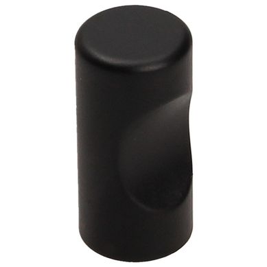 Pomo 12mm acero negro mate gs06
