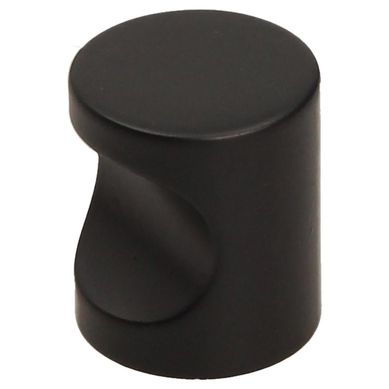 Pomo 20 mm zamak negro mate gu04