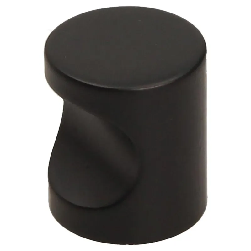 FIXSER - Pomo 20 mm zamak negro mate gu04