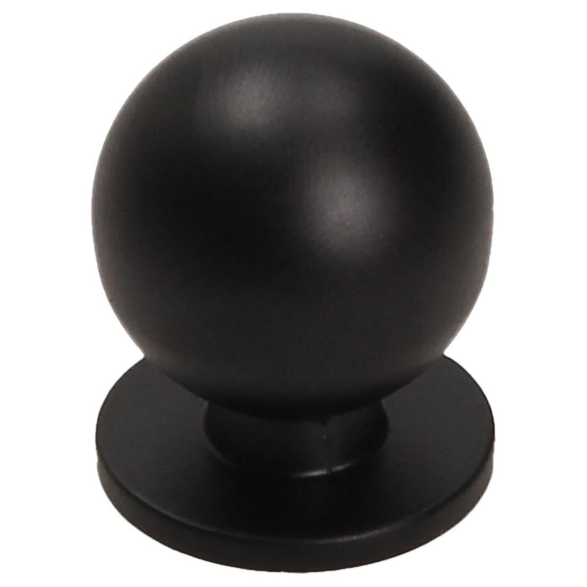 FIXSER - Pomo 22mm zamak negro mate gn33