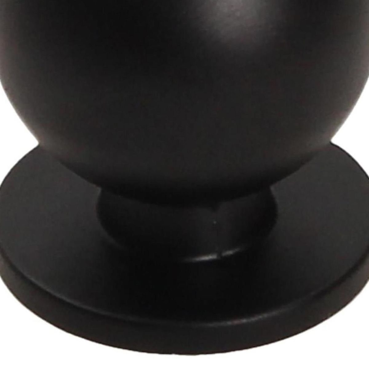 FIXSER - Pomo 22mm zamak negro mate gn33