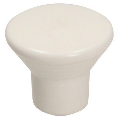 Pomo 23mm zamak blanco mate ga09