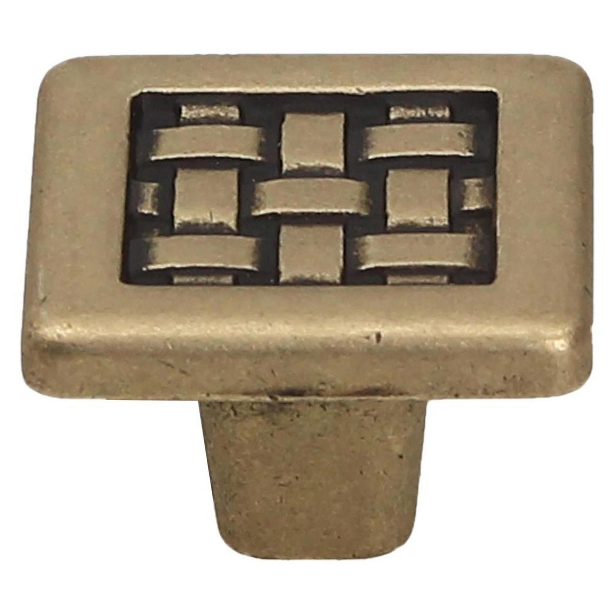 FIXSER - Pomo 25mm zamak cuero viejo gr10