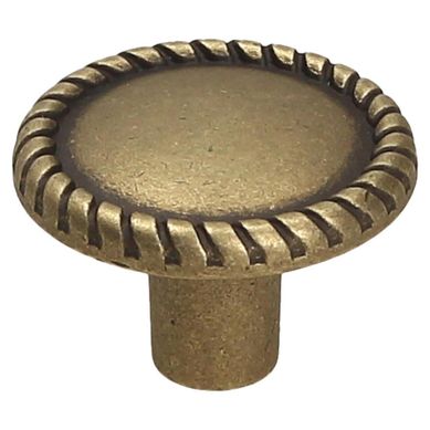 Pomo 26mm zamak cuero viejo gr33