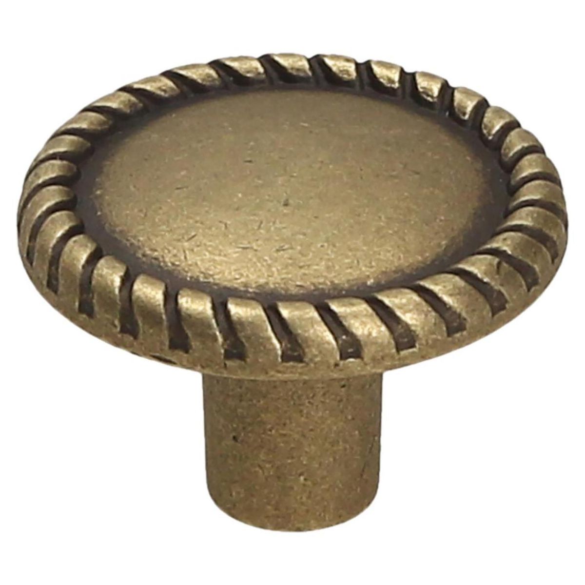 FIXSER - Pomo 26mm zamak cuero viejo gr33