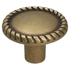 FIXSER - Pomo 26mm zamak cuero viejo gr33