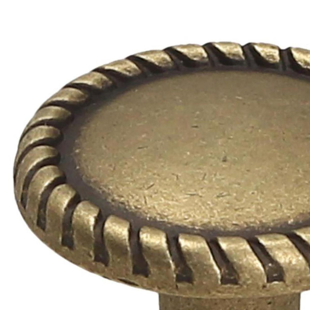 FIXSER - Pomo 26mm zamak cuero viejo gr33