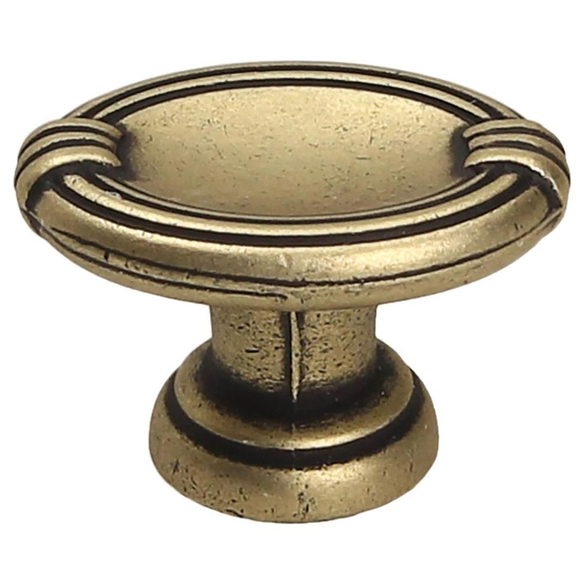 FIXSER - Pomo 28 mm zamak cuero viejo gg32