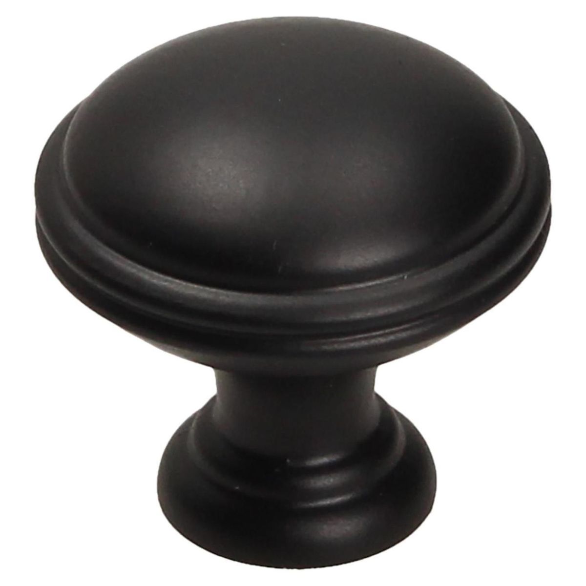 FIXSER - Pomo 29 mm zamak negro mate gr49