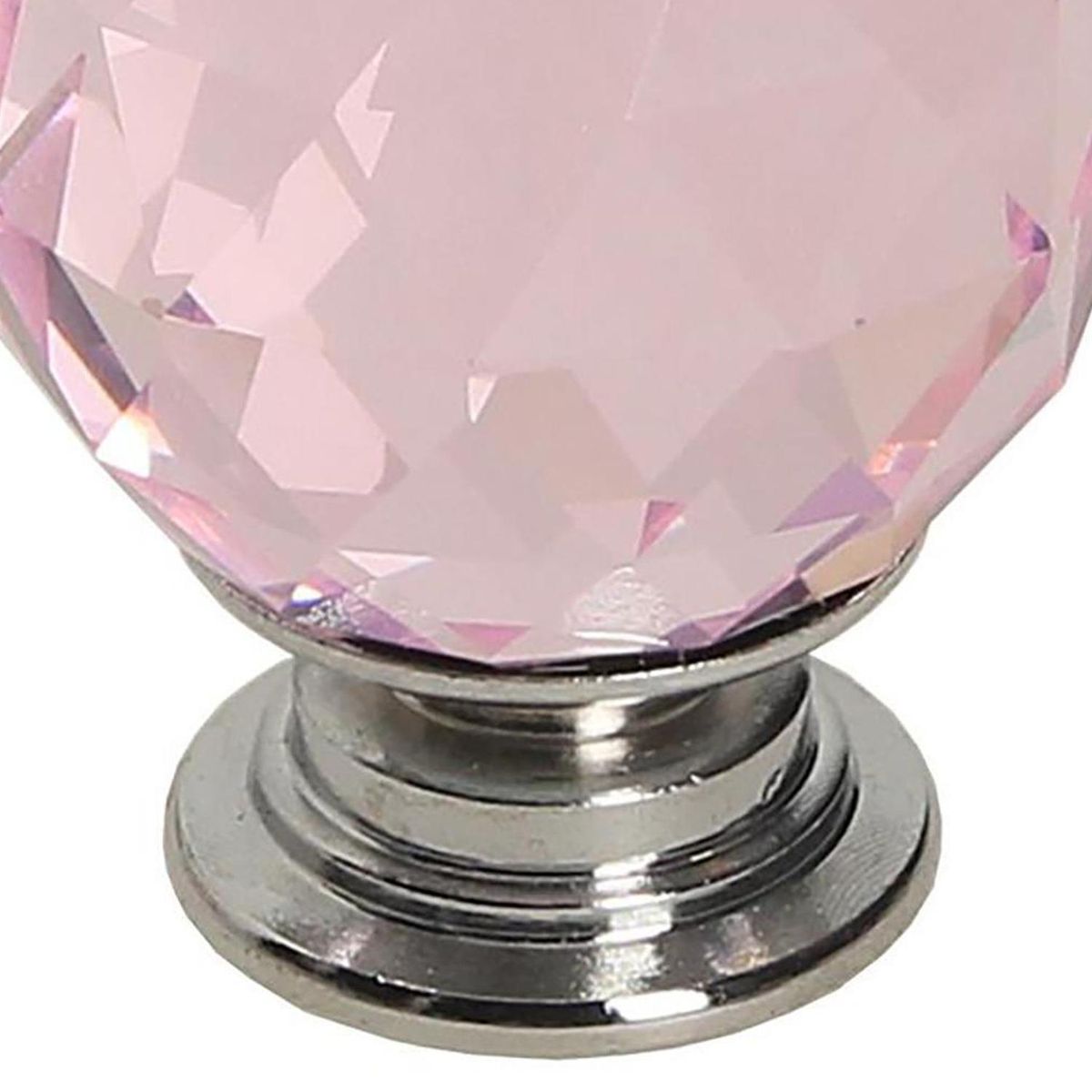 FIXSER - Pomo 30mm cristal rosa gp14