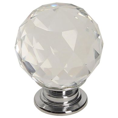 Pomo 30mm cristal transparente gp14