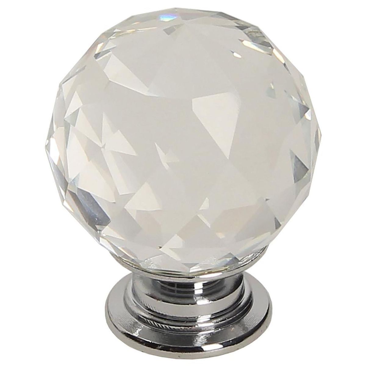 FIXSER - Pomo 30mm cristal transparente gp14