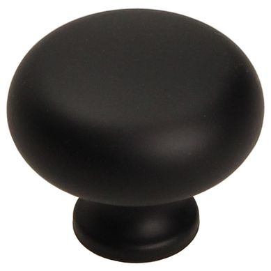 Pomo 32mm zamak negro mate gp16