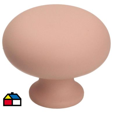Pomo 32mm zamak rosa soft tou gp16