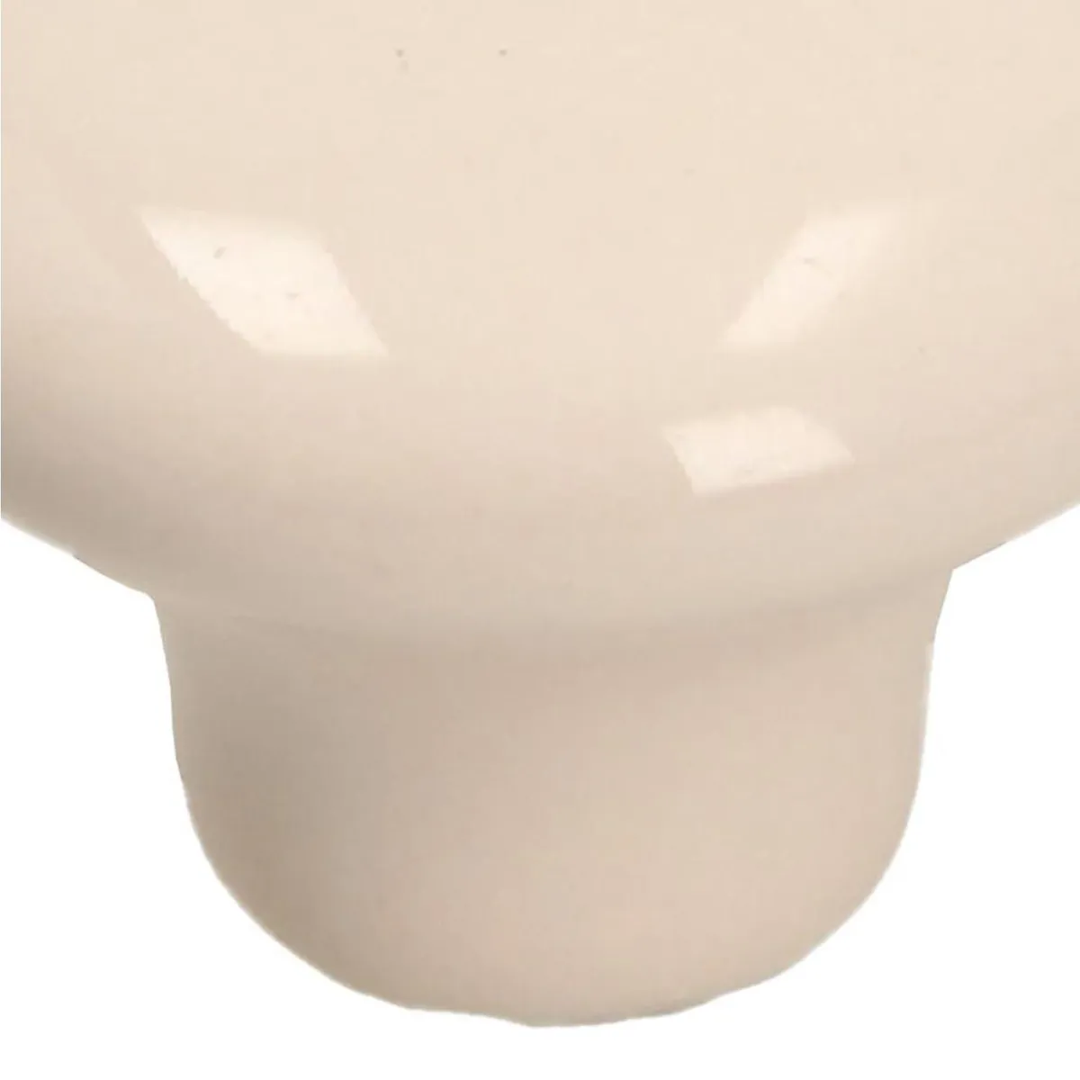 FIXSER - Pomo 38mm porcelana beige gp20
