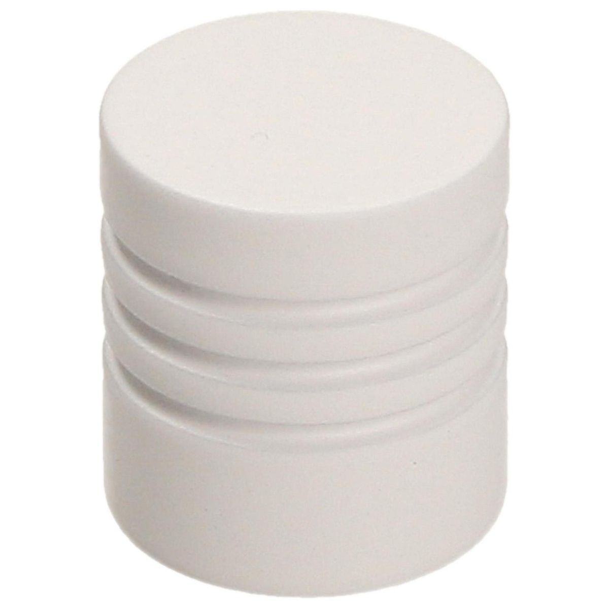 FIXSER - Pomo 20 mm zamak blanco mate ga27