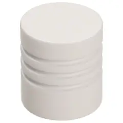 FIXSER - Pomo 20 mm zamak blanco mate ga27