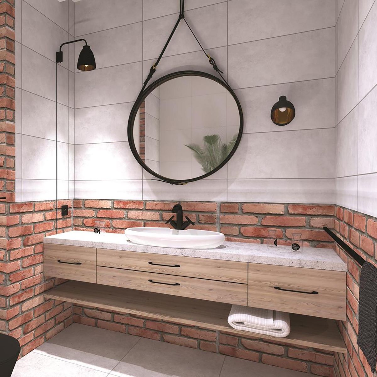 FIXSER - Asa 128 mm zamak negro mate uu57