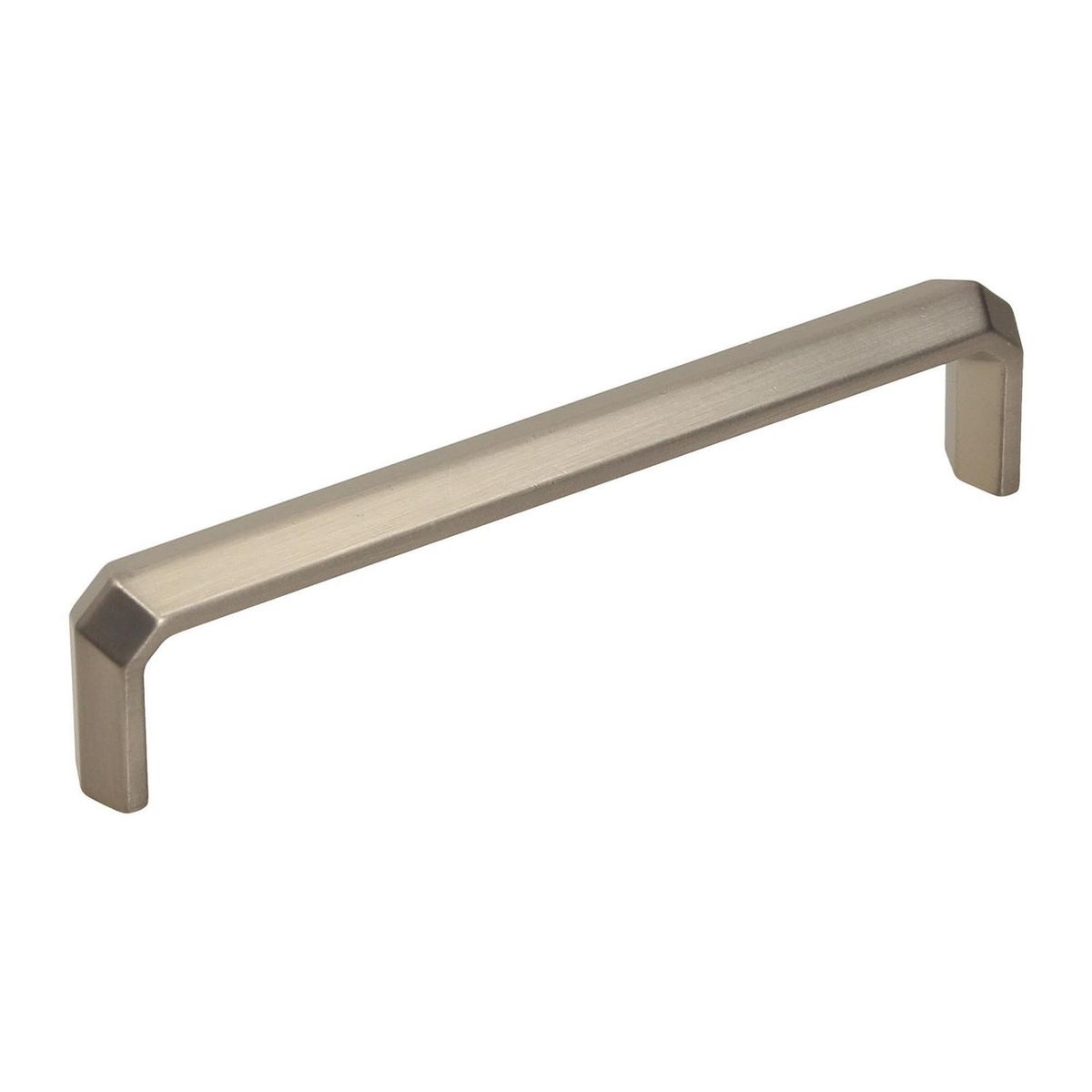 FIXSER - Asa 128 mm zamak niquel cepillado uu56