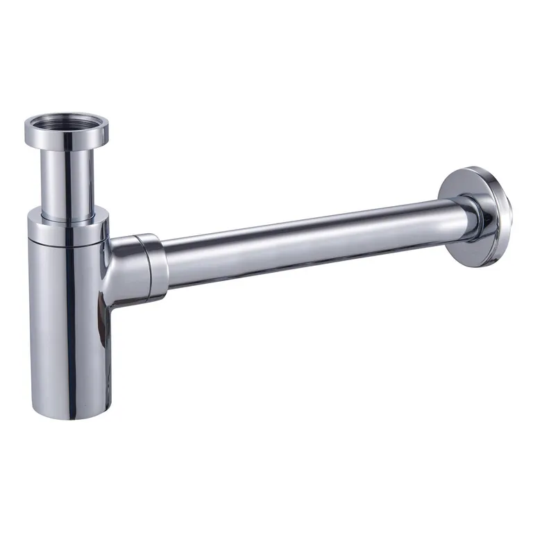 Sifón botella cromado 1 1/4" x 32 mm