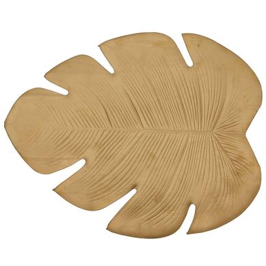 Individual hoja 45x36 cm dorado
