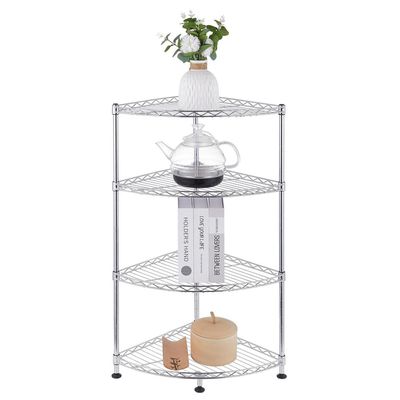 Imagen 2 del producto Estante Acero 4 Nivel(es) 35x80x35 cm Cromo