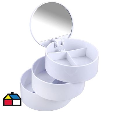 Organizador cosmetica 3 cj az