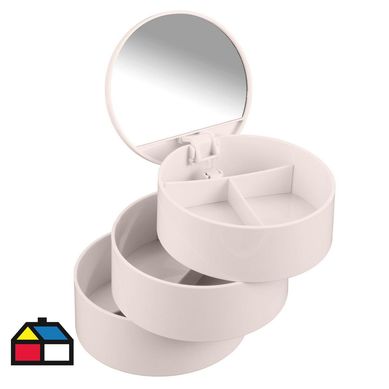 Organizador cosmetica 3 cj rs