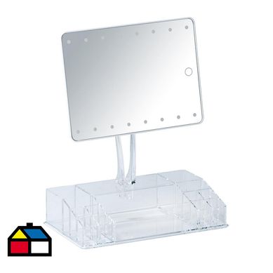 Espejo organizador led