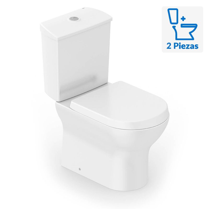 ROCA - Wc roca Atis blanco con kit